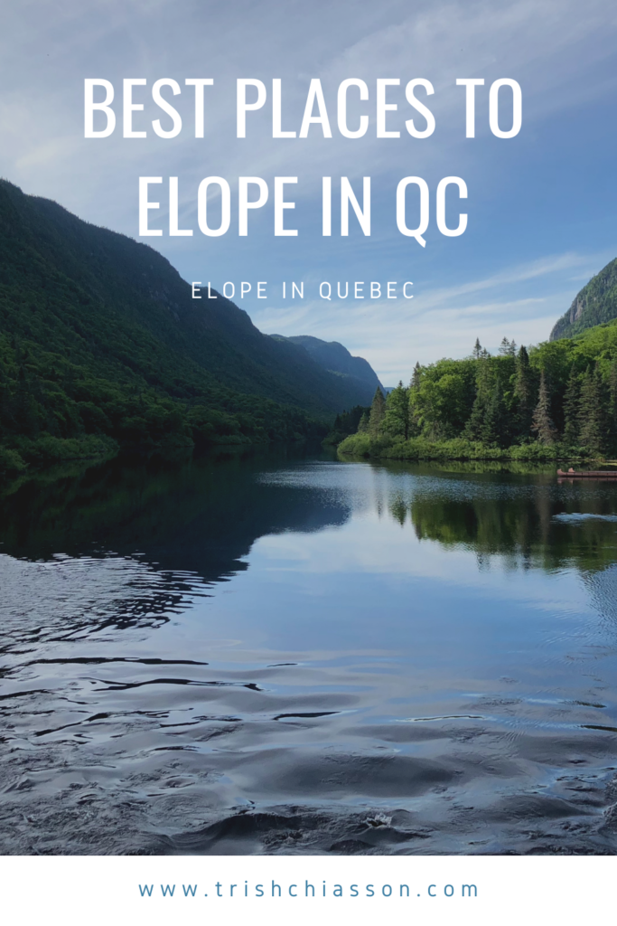 Best Places to Elope in QC - Jacques-Cartier National Park
